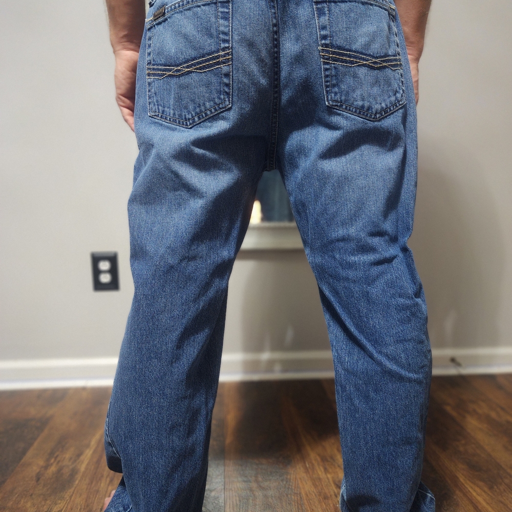 Ariat Women's Straight Leg Blue Jeans - Picture 3 of 4